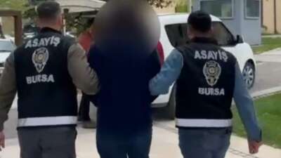 Bursa’da suç makinesi orada yakalandı!