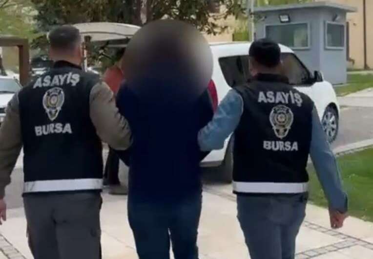Bursa’da suç makinesi orada yakalandı!