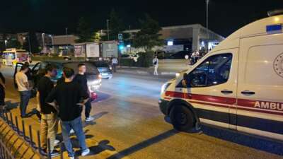 Bursa’da motosikletli genç ölümden döndü