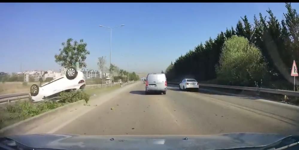Bursa’da yürekleri ağza getiren kaza!