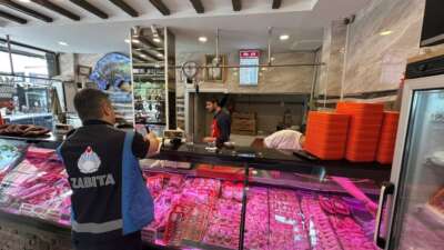 Bursa’da kasaplara denetim