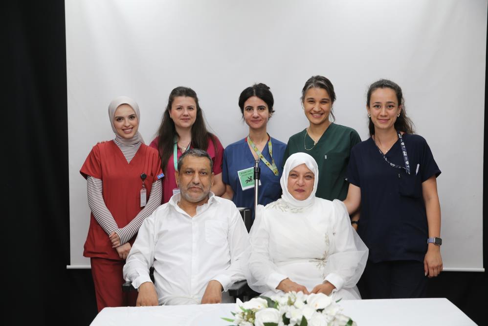 Bursa’da tedavi gördüğü hastanede ikinci baharını yaşadı