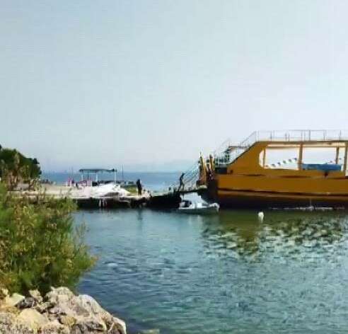 Burgazada’da taşıma gemisi krizi