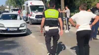 Bursa’da sınava giderken kaza yaptı, imdadına polis yetişti