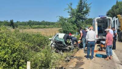 Bursa’da kazada yaralanan sürücü, hayatını kaybetti