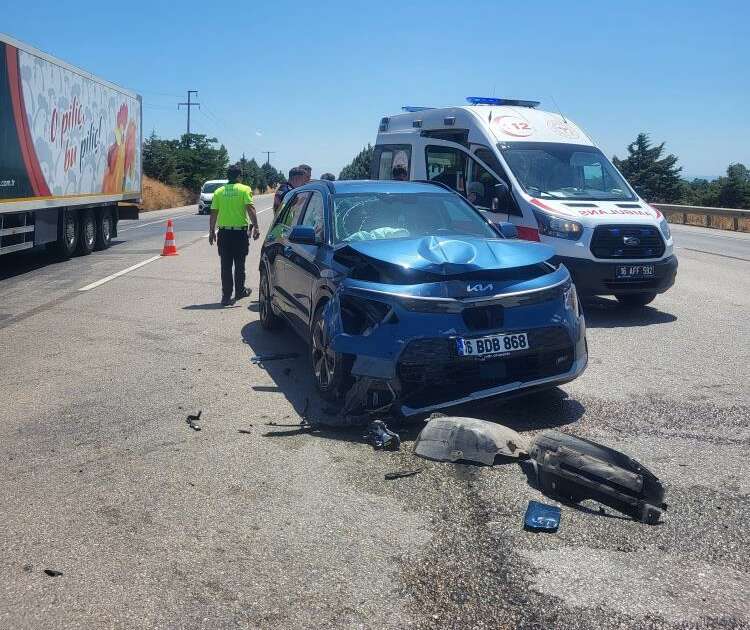 Bursa’da dikkatsizlik kazaya sebep oldu