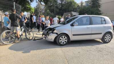 Bursa’da motosikletli ölümden döndü