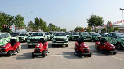 Büyükşehir, Tarım Peyzaj A.Ş. filosunu güçlendirdi