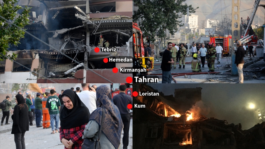 İran’da İsrail saldırıları sırasında kamuoyunu provoke ettiği gerekçesiyle 5 kişiye gözaltı İran’da İsrail saldırıları sırasında kamuoyunu provoke ettiği gerekçesiyle 5 kişiye gözaltı