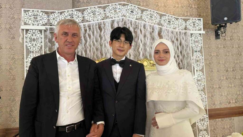 11 bin kilometrelik aşk Of’ta nikahla taçlandı