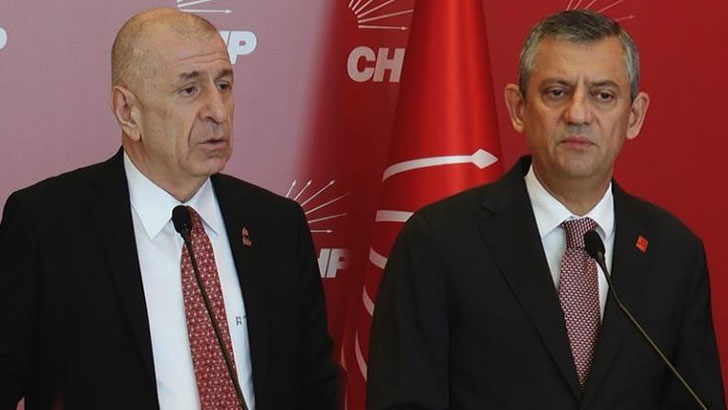 CHP Lideri Özel, Özdağ’la görüştü
