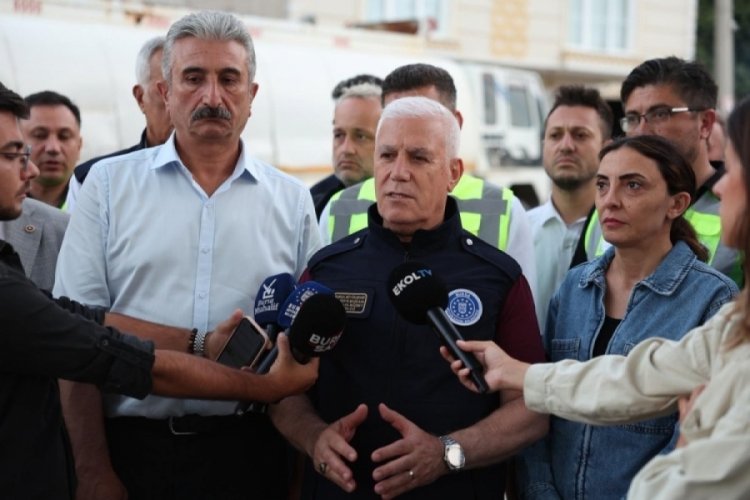 Başkan Bozbey yangın bölgesinde: “Yaklaşık 3 bin hektarlık alan yandı”