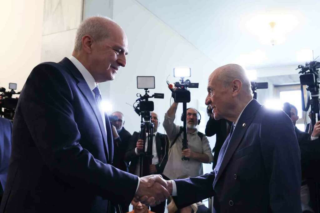 Kurtulmuş, Bahçeli ile görüştü