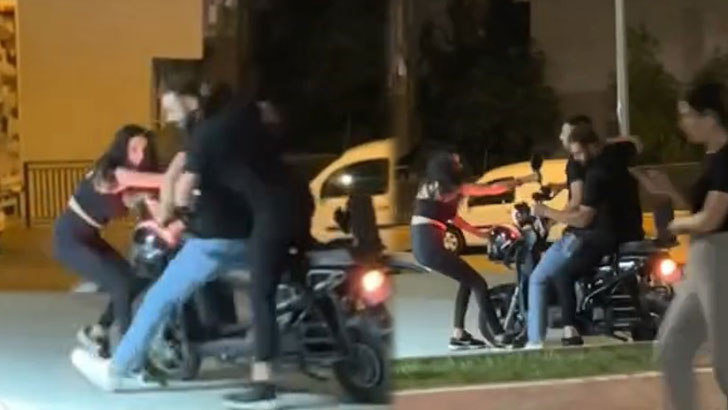 Bursa’da alkollü kadın ortalığı karıştırdı!
