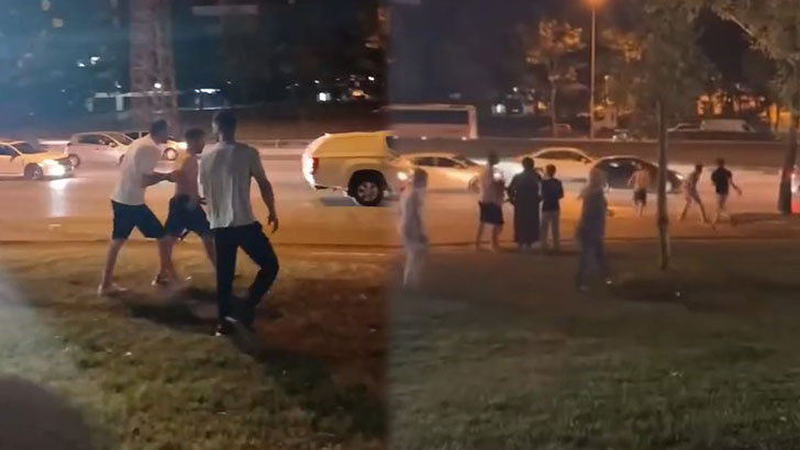 Bursa’da Kültür Yolu Festivali’nde arbede