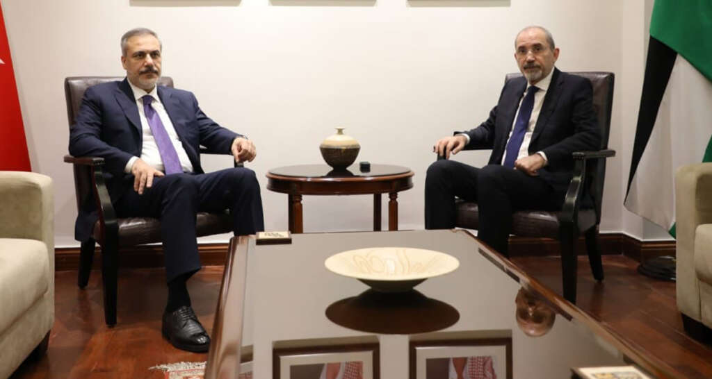 Bakan Fidan, Safadi ile görüştü