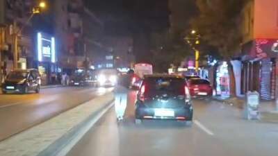 Bursa’da gençler ölüme meydan okudu