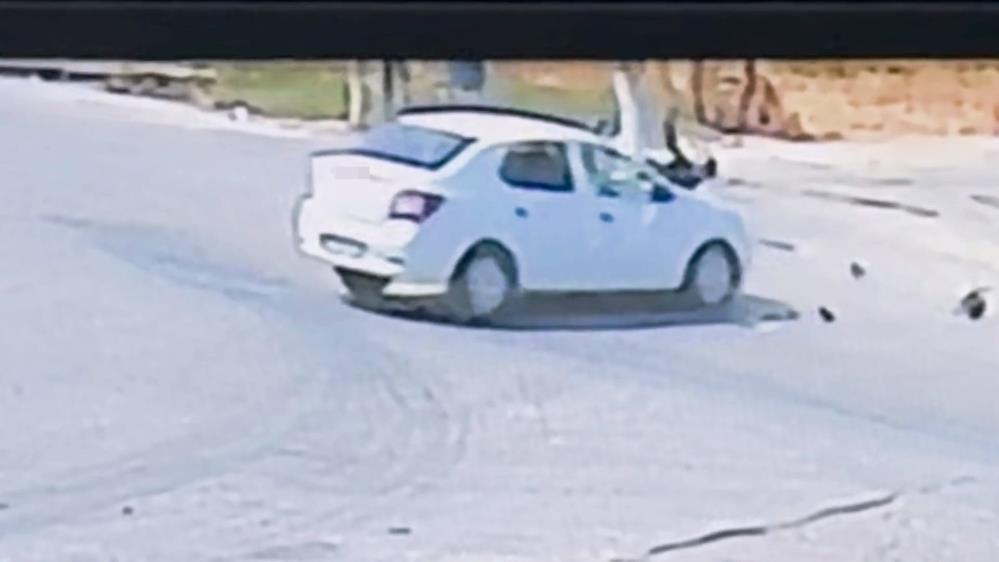 Bursa’da motosikletli ölümden döndü