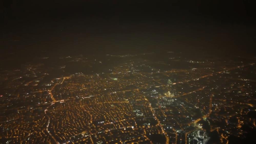 Yangın külleri ile kaplanan Bursa havadan görüntülendi