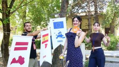 Bursa’da Erasmus öğrencilerine ‘güle güle’ etkinliği