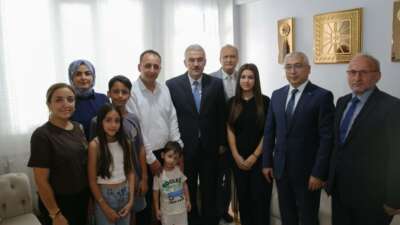 Bursa Valisi Ayyıldız, 15 Temmuz gazisini ziyaret etti