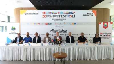 İnegöl’de 38. Uluslararası Kültür Sanat Festivaline geri sayım