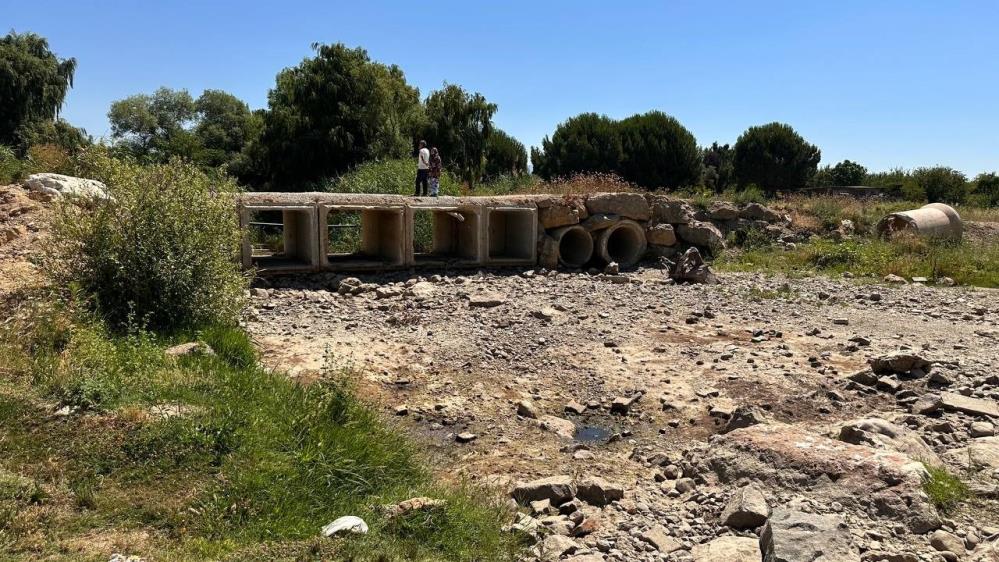Bursa’da kuraklık alarmı…Dere kurudu, göl çekilmeye başladı