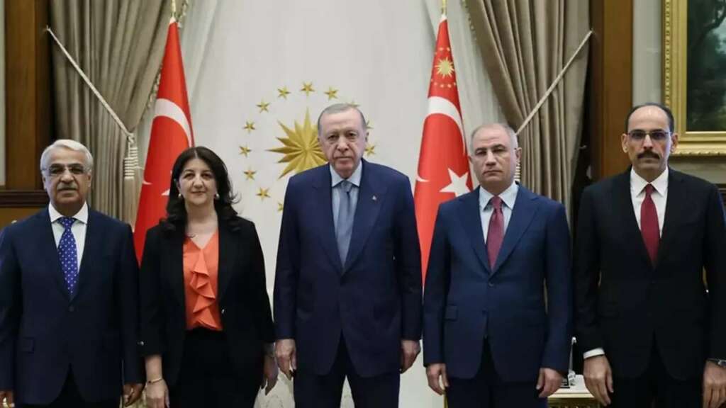 Erdoğan – DEM Parti heyeti görüşmesi sona erdi! İlk açıklama geldi