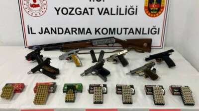 Ev değil, cephanelik: Burası Yozgat!