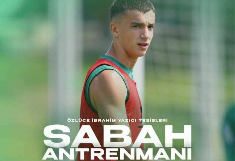 Bursaspor’dan sabah antrenmanı