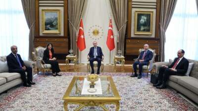 Cumhurbaşkanı Erdoğan – DEM Parti heyeti görüşmesi sona erdi
