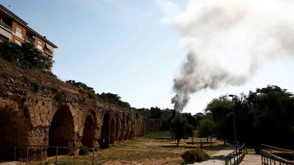 İtalya’nın başkenti Roma’da peş peşe patlamalar: Çok sayıda yaralı var!