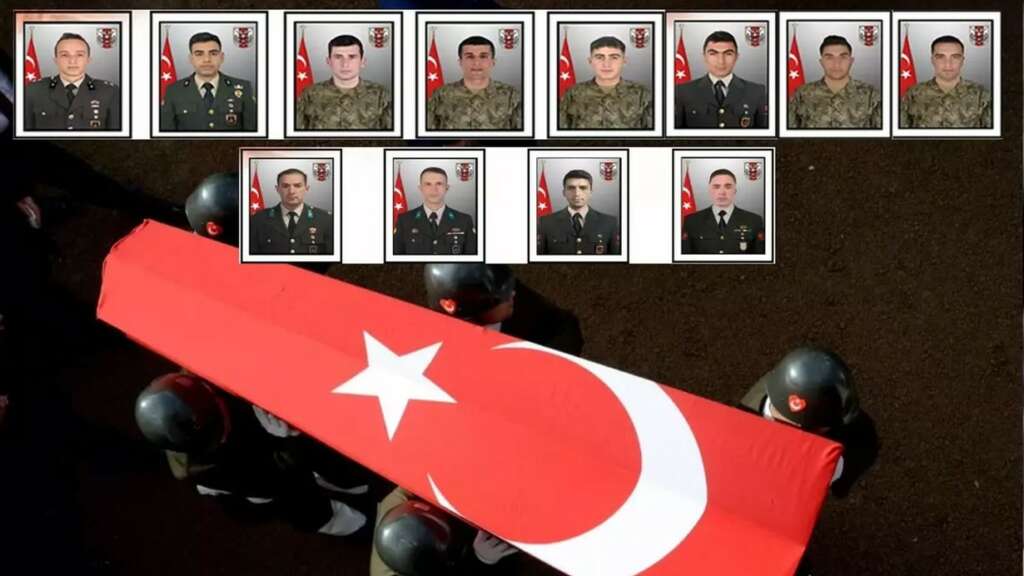 MSB’den 12 askerimizin şehit olduğu olayla ilgili yeni açıklama