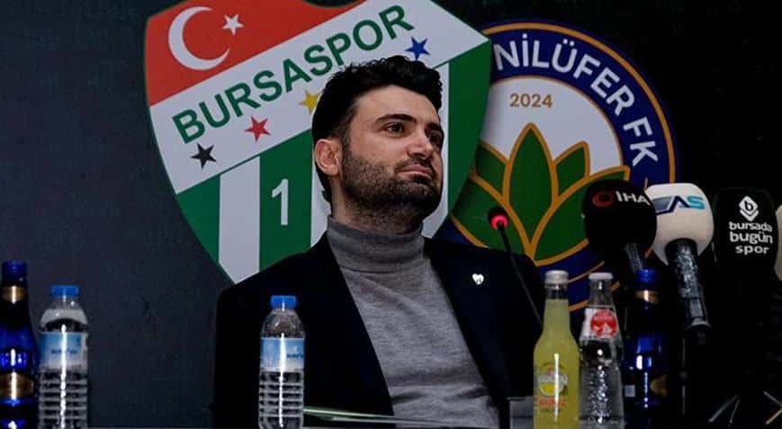 Bursaspor Kulübü Başkanı Enes Çelik, Tema 16 projesiyle ilgili atılan