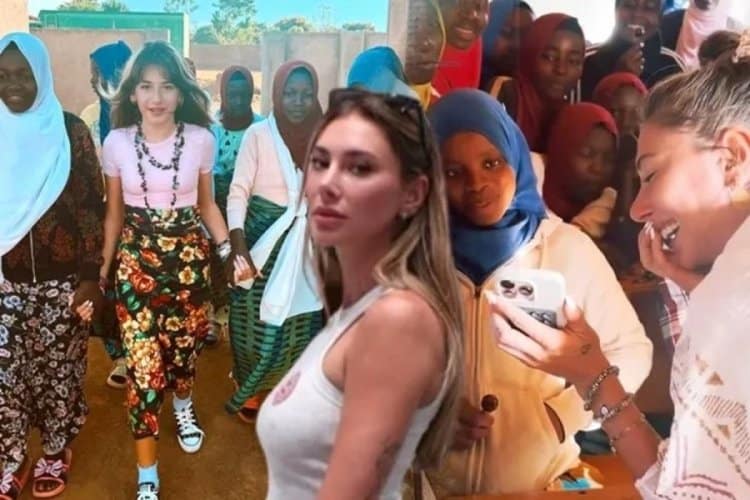 Şeyma Subaşı, kızı Melisa ile birlikte üç yıl önce Afrika