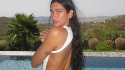 Dua Lipa, nişanlısı Callum Turner, ailesi ve arkadaşlarıyla erken 30'uncu