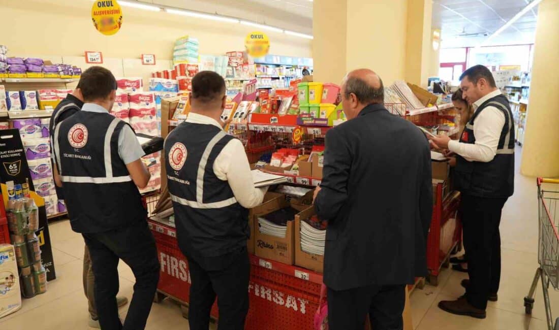 Ticaret Bakanlığı tarafından 2025-2026 eğitim öğretim yılı öncesinde kırtasiye ve