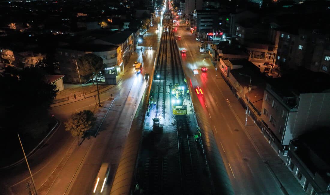 Bursa’da vatandaşların daha güvenli ve konforlu seyahat edebilmesi için çalışmalarını