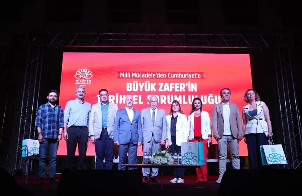  Nilüfer Belediyesi 30 Ağustos Zafer Bayramı etkinlikleri dolayısıyla "Milli