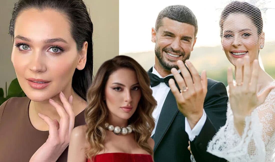 Dizi setinde başlayan ilişkilerini nikah masasına taşıyan Yıldız Çağrı Atiksoy