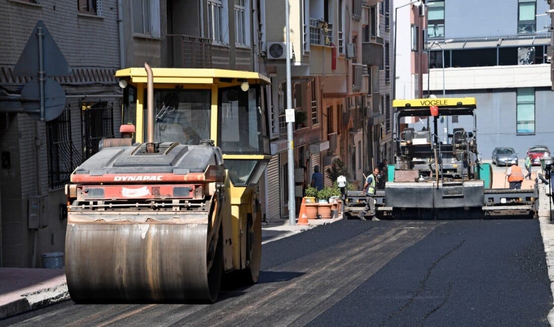 Osmangazi Belediyesi, ilçedeki yolları daha konforlu hale getirmek için asfalt