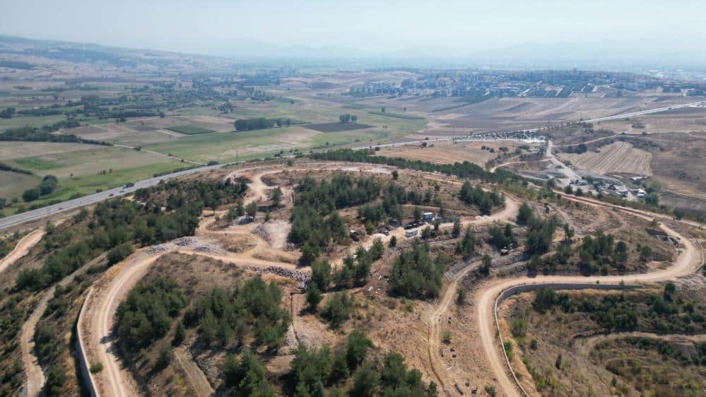 Bursa'da İnegöl Belediyesi tarafından 452 dönümlük alanda inşa edilen Millet