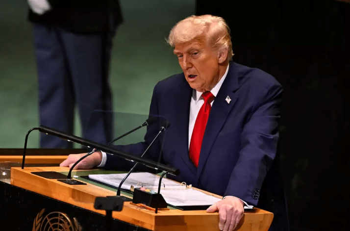 ABD Başkanı Donald Trump, BM Genel Kurulu'nda konuştu. Ülkelerin Filistin'i
