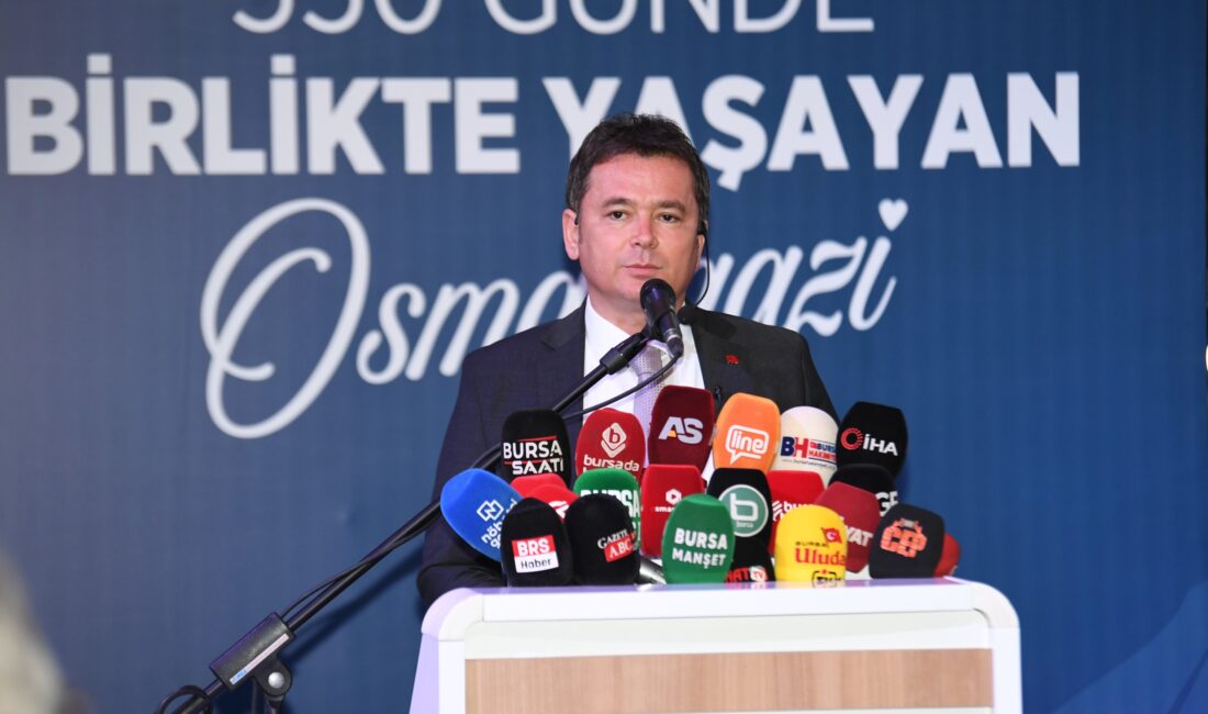 Osmangazi Belediye Başkanı Erkan Aydın, göreve başladığı günden bu yana