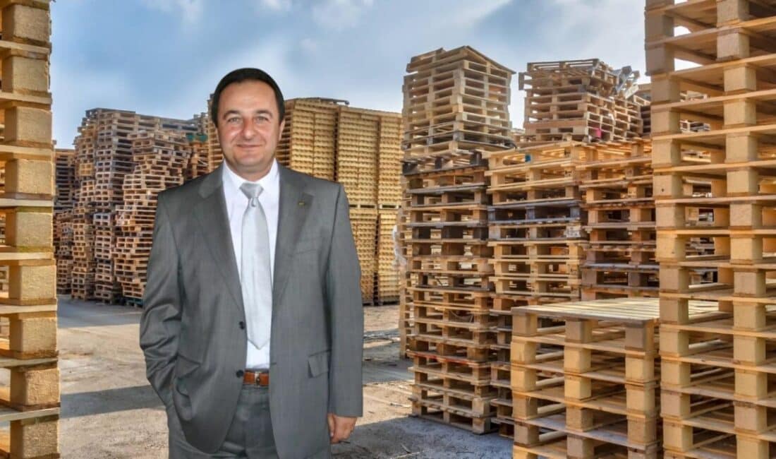 TAPSİAD Başkanı Akın Balcıoğlu, lojistikte standart dışı ahşap palet ve