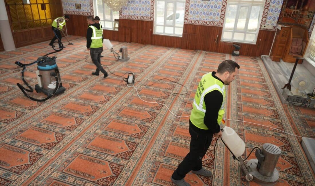 Yenişehir’de vatandaşların ibadetlerini temiz, sağlıklı ve huzurlu bir ortamda gerçekleştirebilmeleri