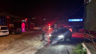 Bursa'nın İznik ilçesinde yılbaşı gecesi, asayiş ve trafik güvenliğinin sağlanması