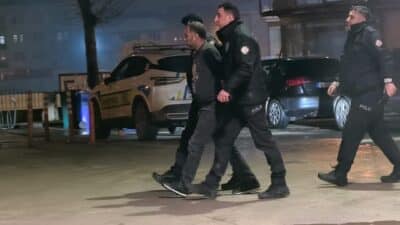 Bursa'nın İnegöl ilçesinde hakkında kesinleşmiş 5 yıl hapis cezası bulunan