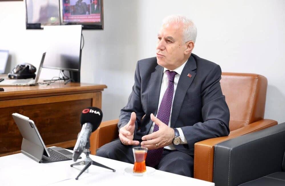Bursa Büyükşehir Belediye Başkanı Mustafa Bozbey, "Balıkesir Sındırgı'da meydana gelen