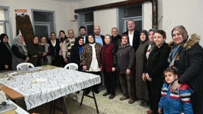 Kadınların mesleki gelişimini ve üretime katılımını desteklemek amacıyla hayata geçirilen
